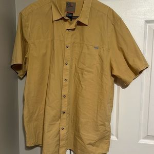 Men’s XL 5-11 snap button down shirt